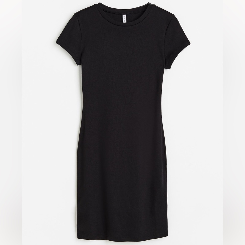 H&M Ribbed Bodycon Dress